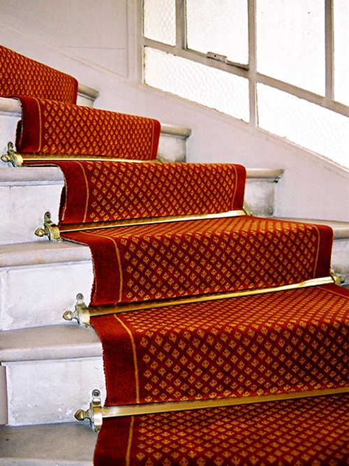 tapis escalier moquette passage paris laine polyamide