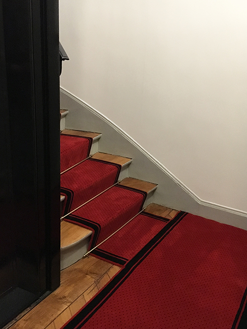 tapis escalier moquette passage paris laine polyamide