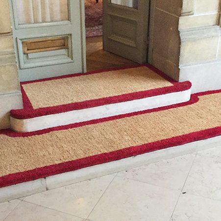 Paillassons, profils alu, anti-poussière Le tapis d'entrée sur mesure DMT