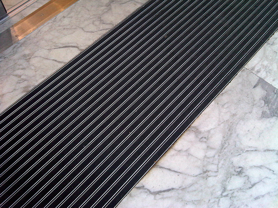 tapis profilés aluminium