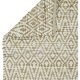 tapis beige et blanc géométrique