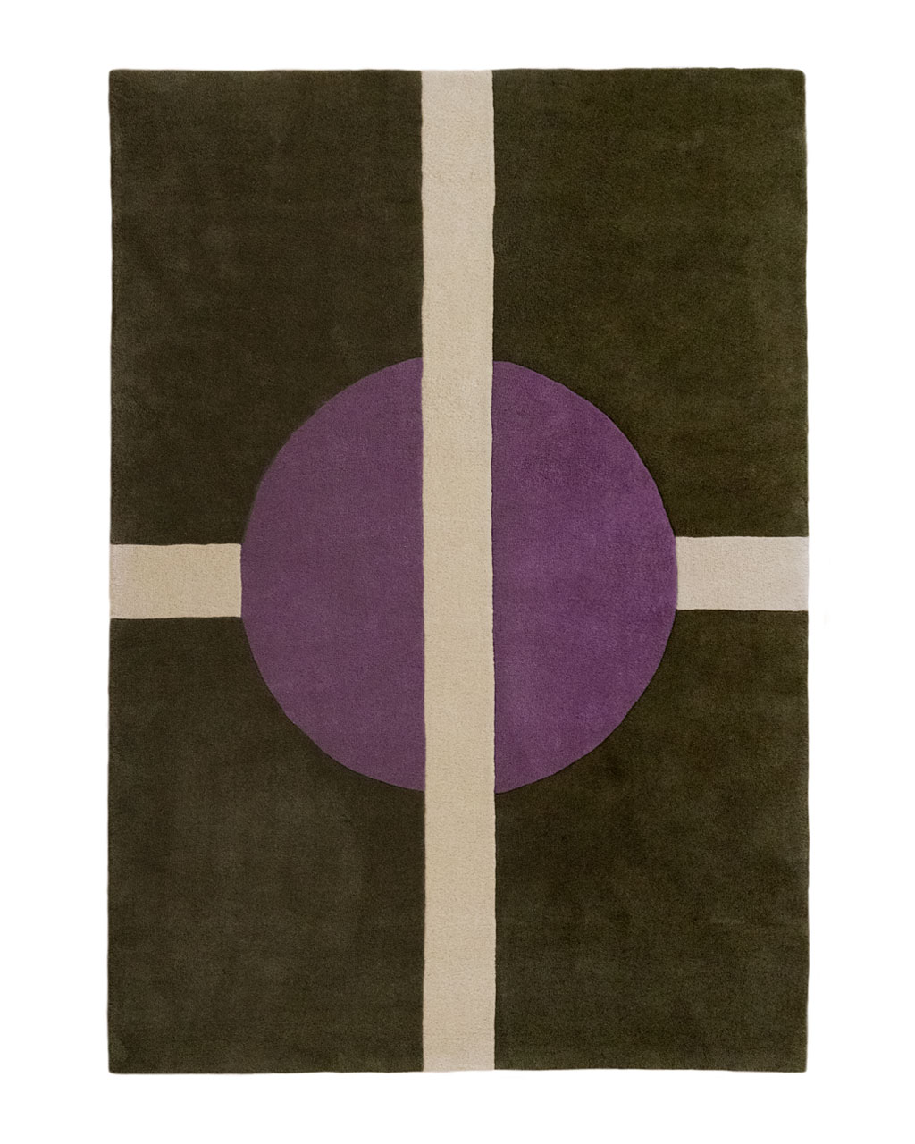 Tapis de chambre Sasha kaki créé par Camille Techer